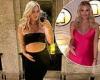 Danielle Armstrong shows off her growing baby bump during family getaway to ... trends now