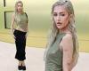 Delilah Hamlin shows off her toned midriff  in sparkly green top trends now