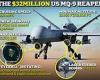 The $32million MQ-9 Reaper taken out of the sky by Russia trends now