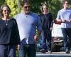 Helen Hunt enjoys a rare outing with her longtime pal Jeffrey Nordling in Santa ... trends now