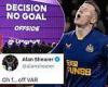 sport news Alan Shearer tells VAR to 'f*** off' after Elliot Anderson was  denied his ... trends now