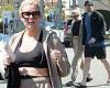 Heather Rae El Moussa shows off her post baby body after a trip to hot yoga ... trends now