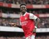 sport news Arsenal 4-1 Crystal Palace: Saka scores twice as the Gunners go eight points ... trends now