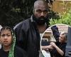 Kanye West goes to church with wife Bianca Censori and eldest daughter North trends now