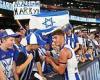 sport news The AFL backtracks and says national flags ARE allowed at games after Israeli ... trends now