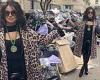 Nancy Dell'Olio cuts a chic figure she poses next to RUBBISH in Paris amid ... trends now