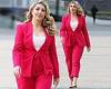 The Apprentice winner Marnie Swindells wows in a hot pink trouser suit trends now