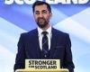 Humza Yousaf is voted in as Scotland's new First Minister at Holyrood in place ... trends now