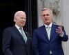 McCarthy demands Biden invite him to the White House for debt limit talks trends now