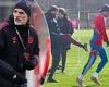 sport news Thomas Tuchel kicks Leroy Sane on the bum on his first day as Bayern Munich ... trends now
