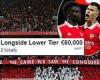 sport news Arsenal tickets for final day clash against Wolves going for as much as ... trends now