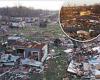 Drone footage shows tornado devastation after 65 deadly twisters tore across ... trends now