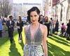 Dita Von Teese dazzles in plunging diamond encrusted gown as she arrives as the ... trends now
