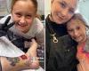 Tattoo artist lets nine-year-old daughter practice her own inking skills on her ... trends now