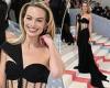 Met Gala 2023: Margot Robbie shows off her abs in racy clear PVC and black ... trends now