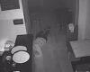 Watch moment creeping burglar crawls through cafe before digging tunnel into ... trends now
