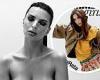 Emily Ratajkowski goes TOPLESS in eye-popping new fashion shoot for Homme Girls  trends now