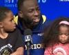 sport news Draymond Green's son hilariously calls him out on a lie about being with him ... trends now