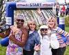 Mr Motivator, Leslie Ash, Terry Coldwell and Anthea Turner run Race for Life ... trends now