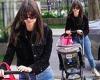 Emily Ratajkowski pushes son Sebastian's stroller up a NYC sidewalk trends now