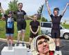 Awkward photo shows female cyclist take third place on podium after being ... trends now