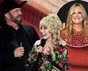 Dolly Parton proposes THREESOME with Garth Brooks and wife Trisha Yearwood at ... trends now