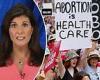Nikki Haley distances herself from campaign for federal abortion ban trends now