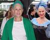 Dame Helen Mirren looks casual in a green coat while jetting out of Nice Airport trends now
