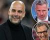 sport news Jamie Carragher backs Man City for the Treble and hails Guardiola as one of the ... trends now