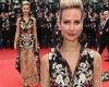 Lady Victoria Hervey displays her daring sense of style in a black and gold ... trends now