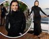 Eva Longoria exudes elegance in skin-tight black gown as she attends Air Mail ... trends now