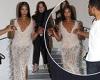 Naomi Campbell dazzles in a plunging gold gown in Cannes trends now