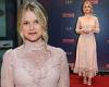 Alice Eve stuns in semi-sheer pink midi dress as she leads the stars at the ... trends now