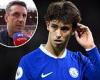 sport news Gary Neville can't believe Chelsea DIDN'T include a buy clause in Joao Felix's ... trends now