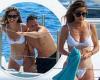 Maria Menounos shows off her impressively sculpted figure in a bikini during a ... trends now