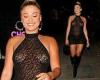 Love Island's Antigoni Buxton puts on a racy display in a revealing lacy dress ... trends now