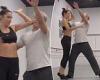 Laura Byrne rehearses for new season of Dancing with the Stars trends now