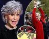 Jane Fonda calls for men to be arrested and jailed as she blames white men for ... trends now