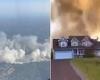 Massive wildfire breaks out in Canada burns down homes sends residents fleeing ... trends now
