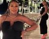 Serena Williams jokes about growing baby bump in long black dress while on ... trends now