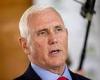 Mike Pence will announce White House run next week to take on Trump trends now