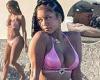 Saweetie sizzles in hot pink bikini as she confirms romance with YG during ... trends now