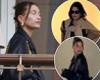 Hailey Bieber and Kendall Jenner dress down in casual black looks as they step ... trends now