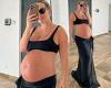 Kate Ferdinand flaunts her baby bump as she marks 33 weeks of pregnancy trends now