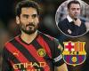 sport news Barcelona 'have convinced Man City midfielder Ilkay Gundogan to join them with ... trends now