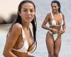 Arianna Ajtar sends temperatures soaring in plunging white bikini whilst on ... trends now