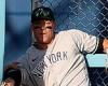 sport news Aaron Judge is OUT of the Yankees' lineup after crashing into a bullpen fence trends now