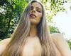 Robyn Lawley goes completely nude in the forest during a photo shoot for her ... trends now