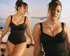 Ashley Graham, 35, is a Hollywood pinup in a black bodysuit trends now