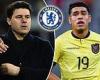 sport news Mauricio Pochettino makes first Chelsea signing as Blues snap up South American ... trends now